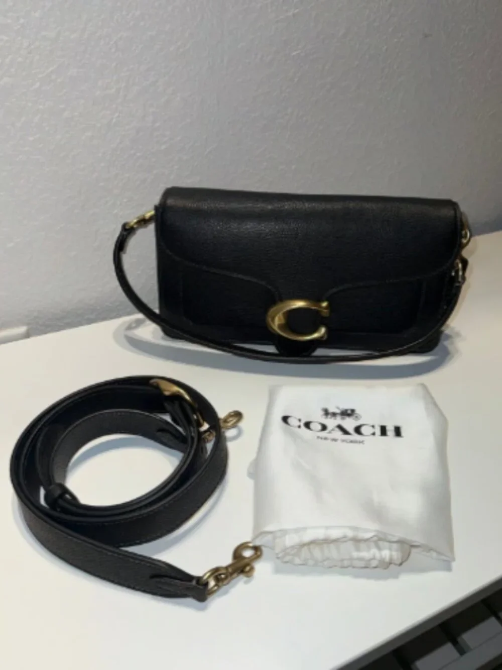 Black Tabby Shoulder Bag 26
